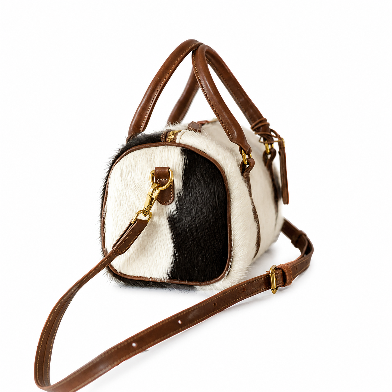 MOGSki HAIRCALF BOSTON BAG