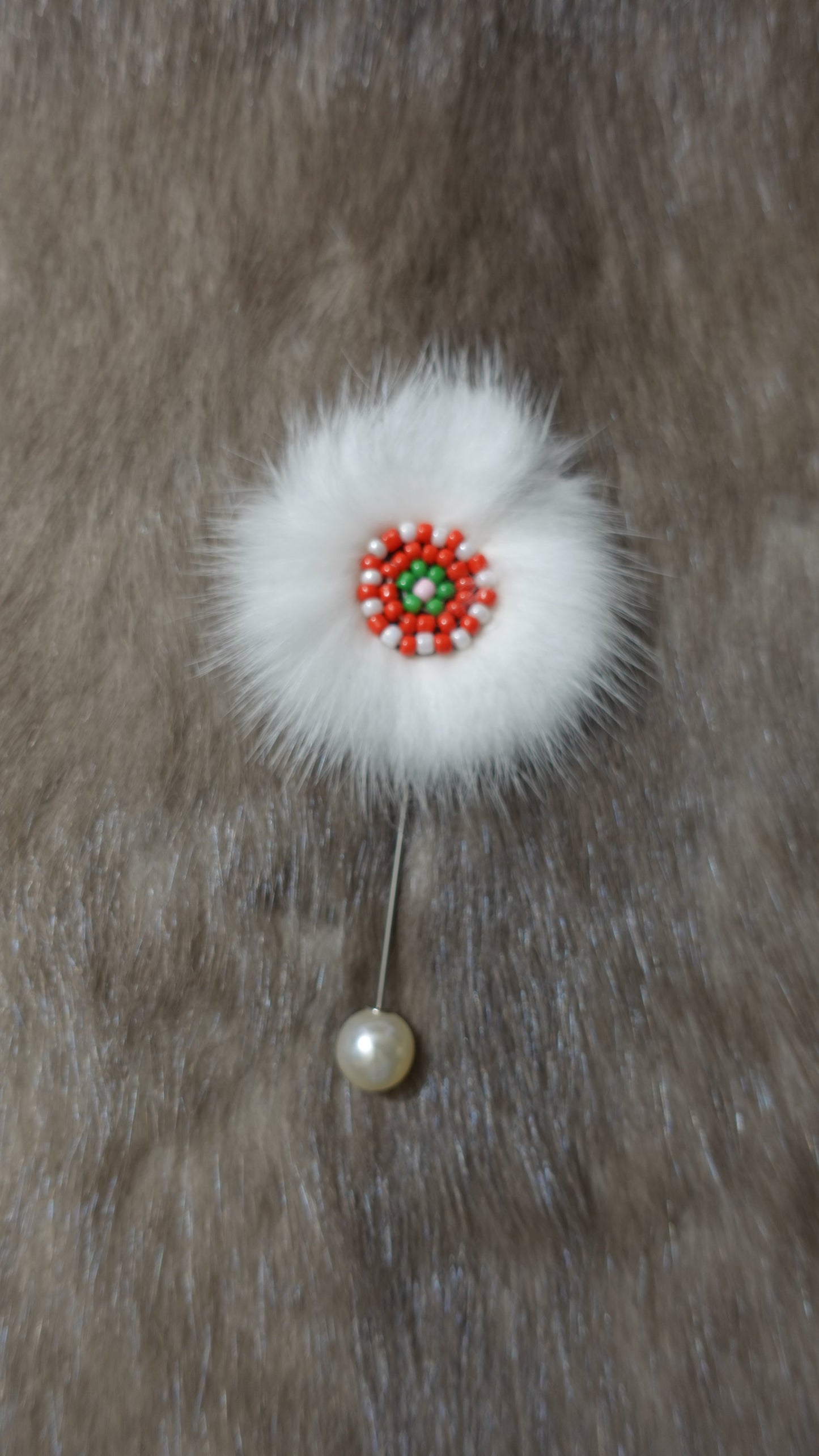 The Ewenki Sunflower Brooch