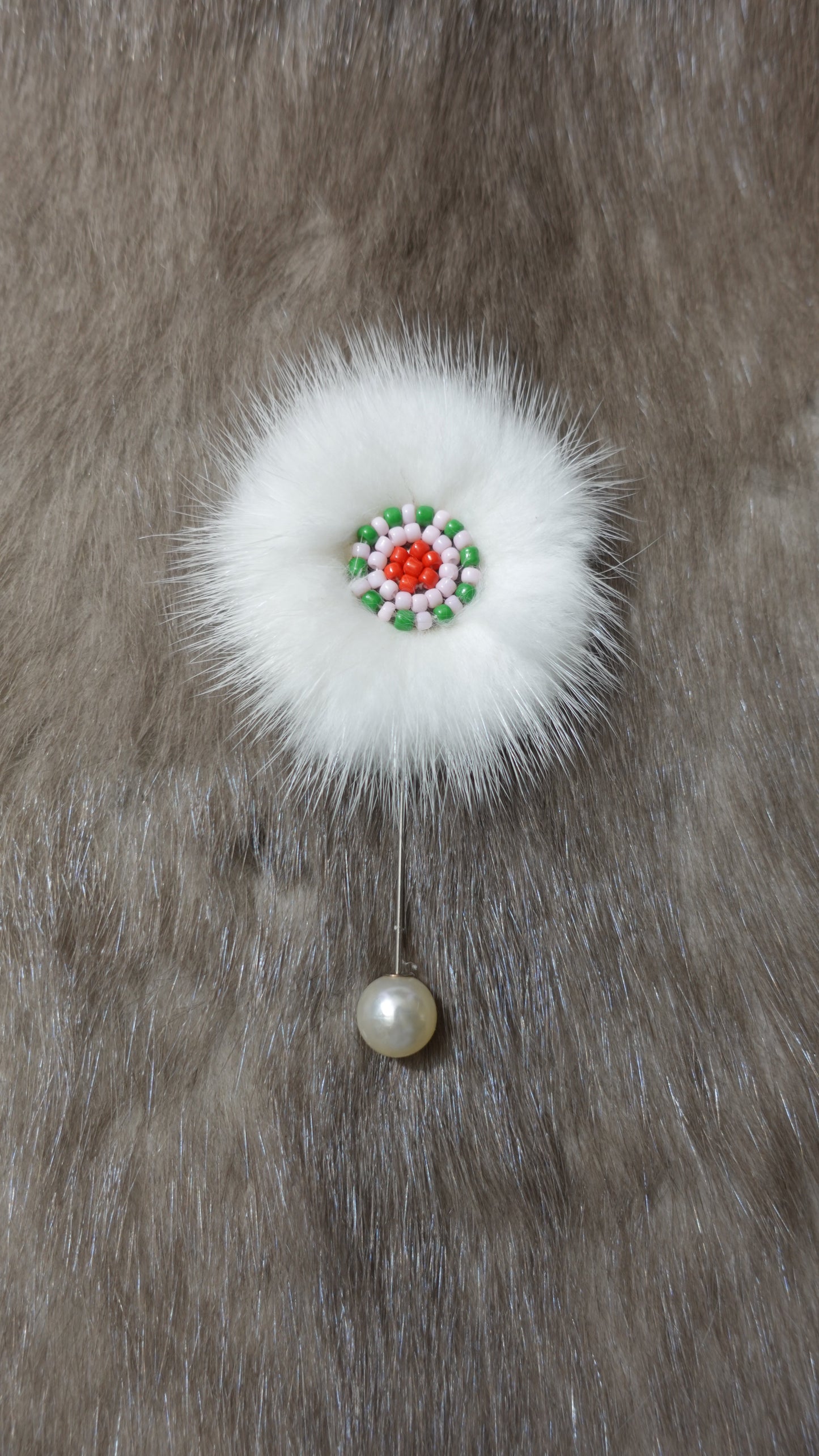 The Ewenki Sunflower Brooch