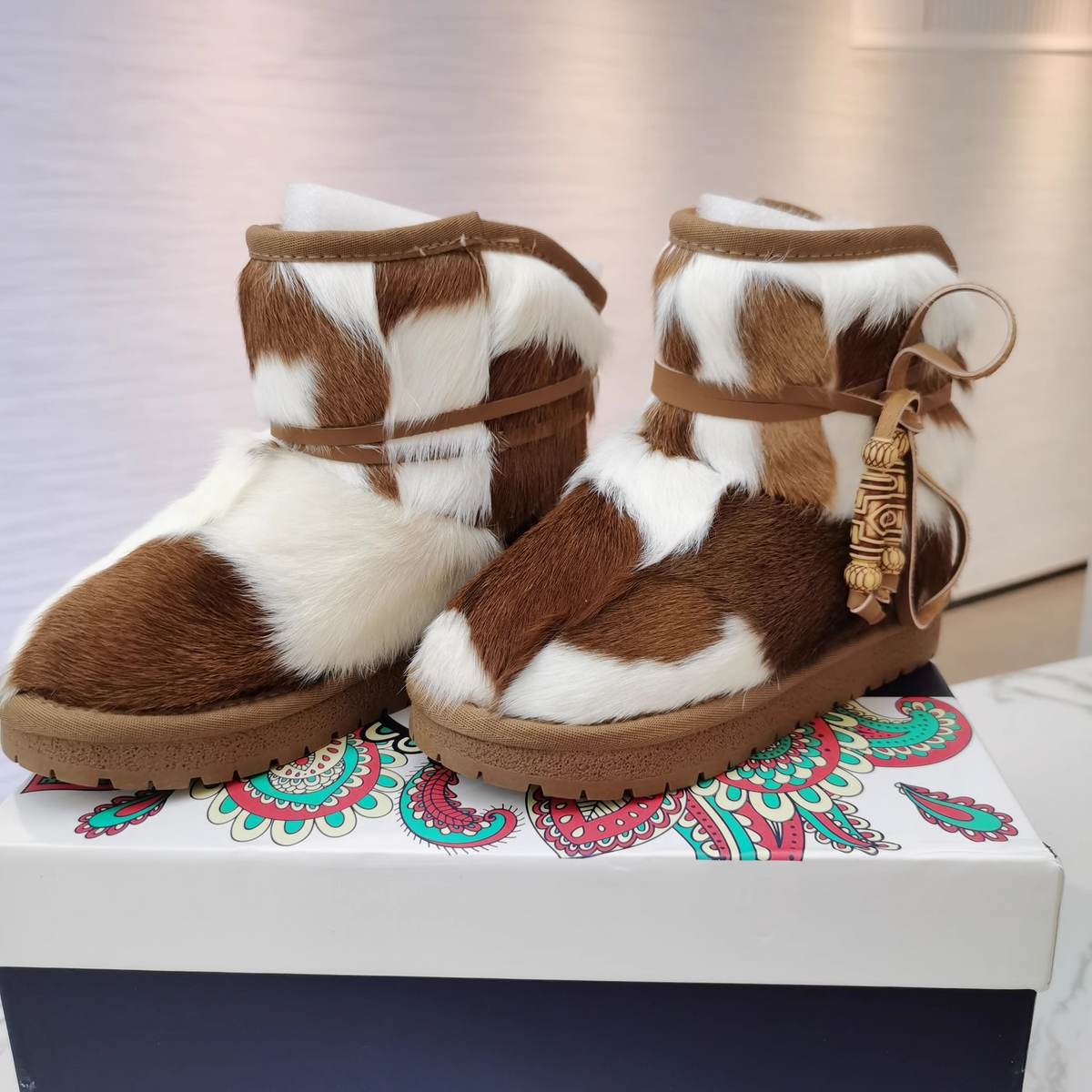 MOGSki Natural Goat Hair Snow Boot — view 4