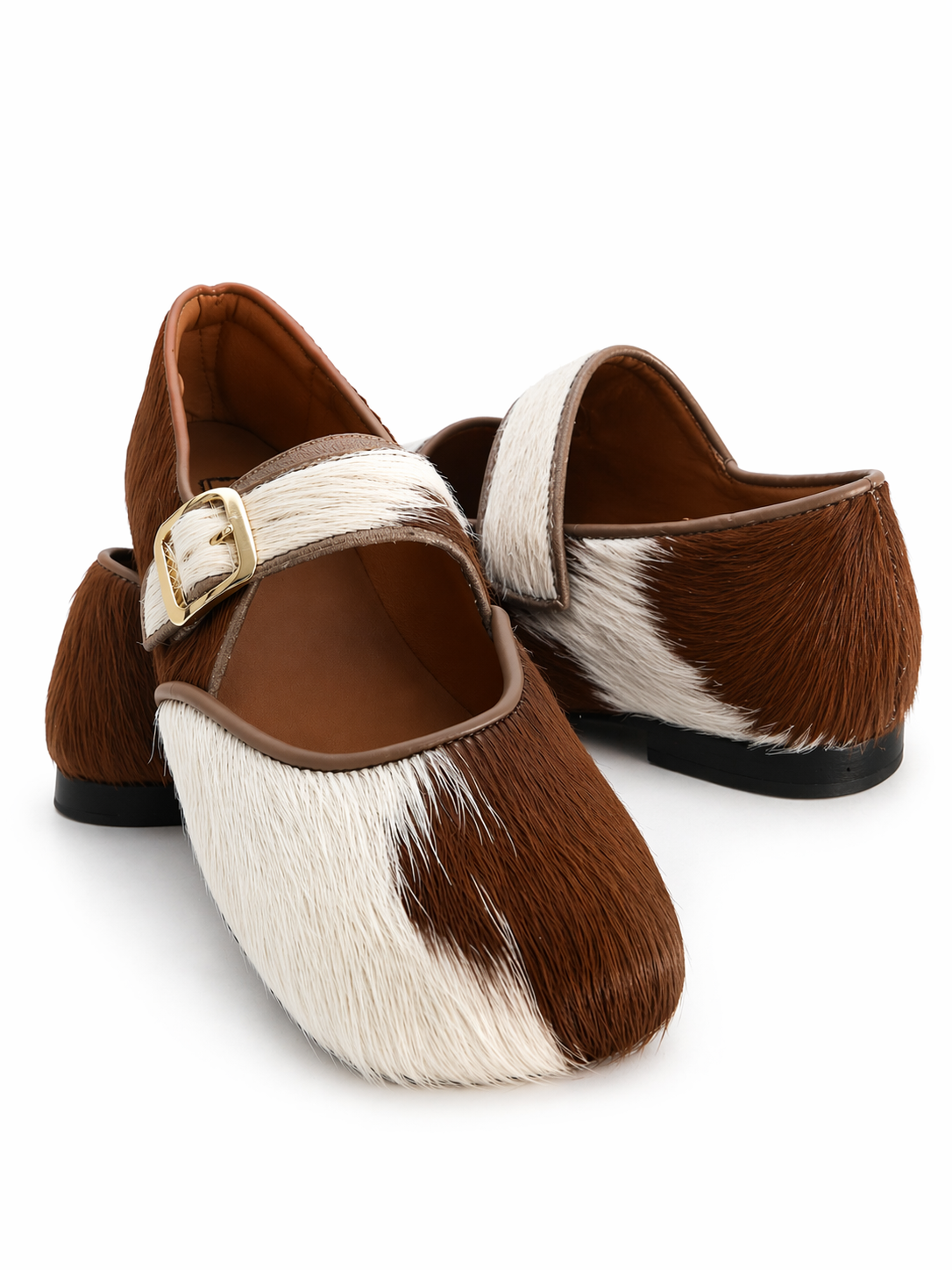 MOGSki SPECKLED CALF HAIR MARY JANE