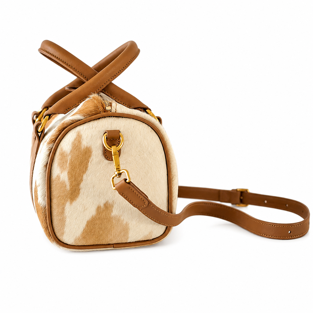 MOGSki HAIRCALF BOSTON BAG