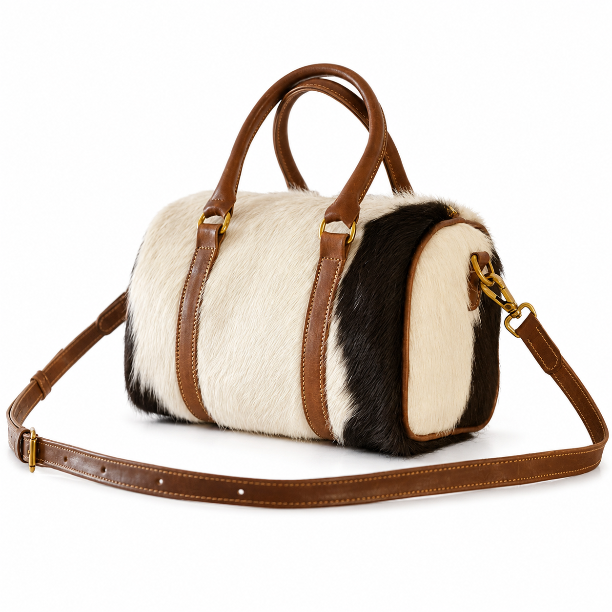 MOGSki HAIRCALF BOSTON BAG