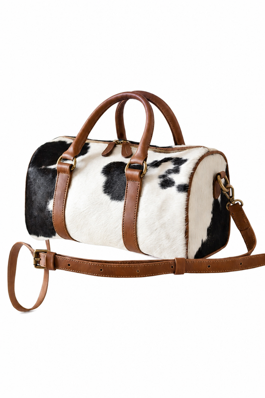 MOGSki HAIRCALF BOSTON BAG
