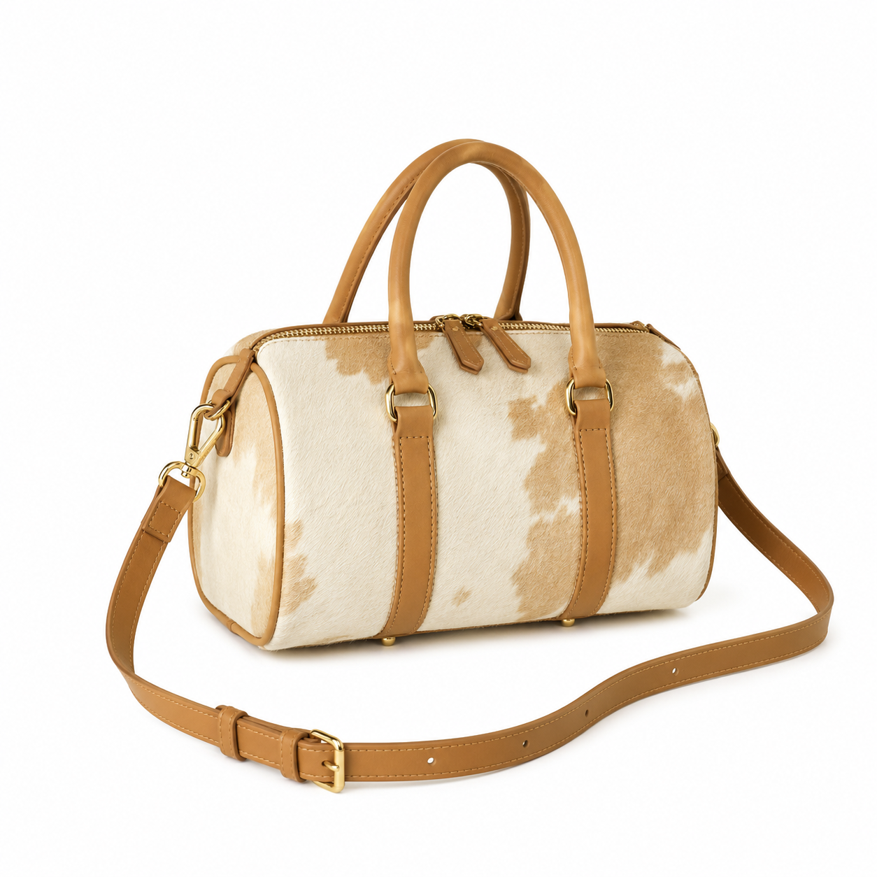 MOGSki HAIRCALF BOSTON BAG