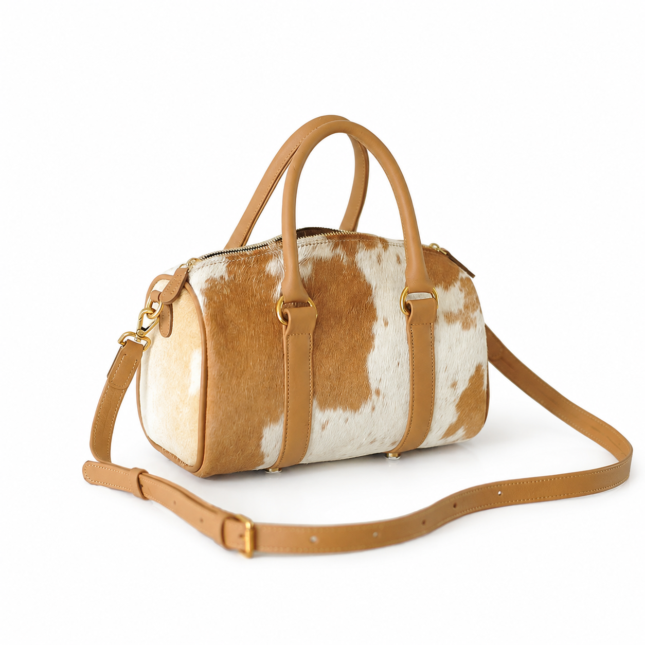 MOGSki HAIRCALF BOSTON BAG