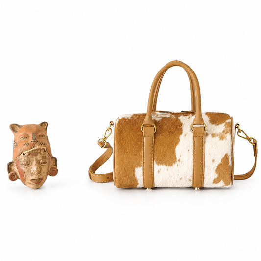 MOGSki HAIRCALF BOSTON BAG