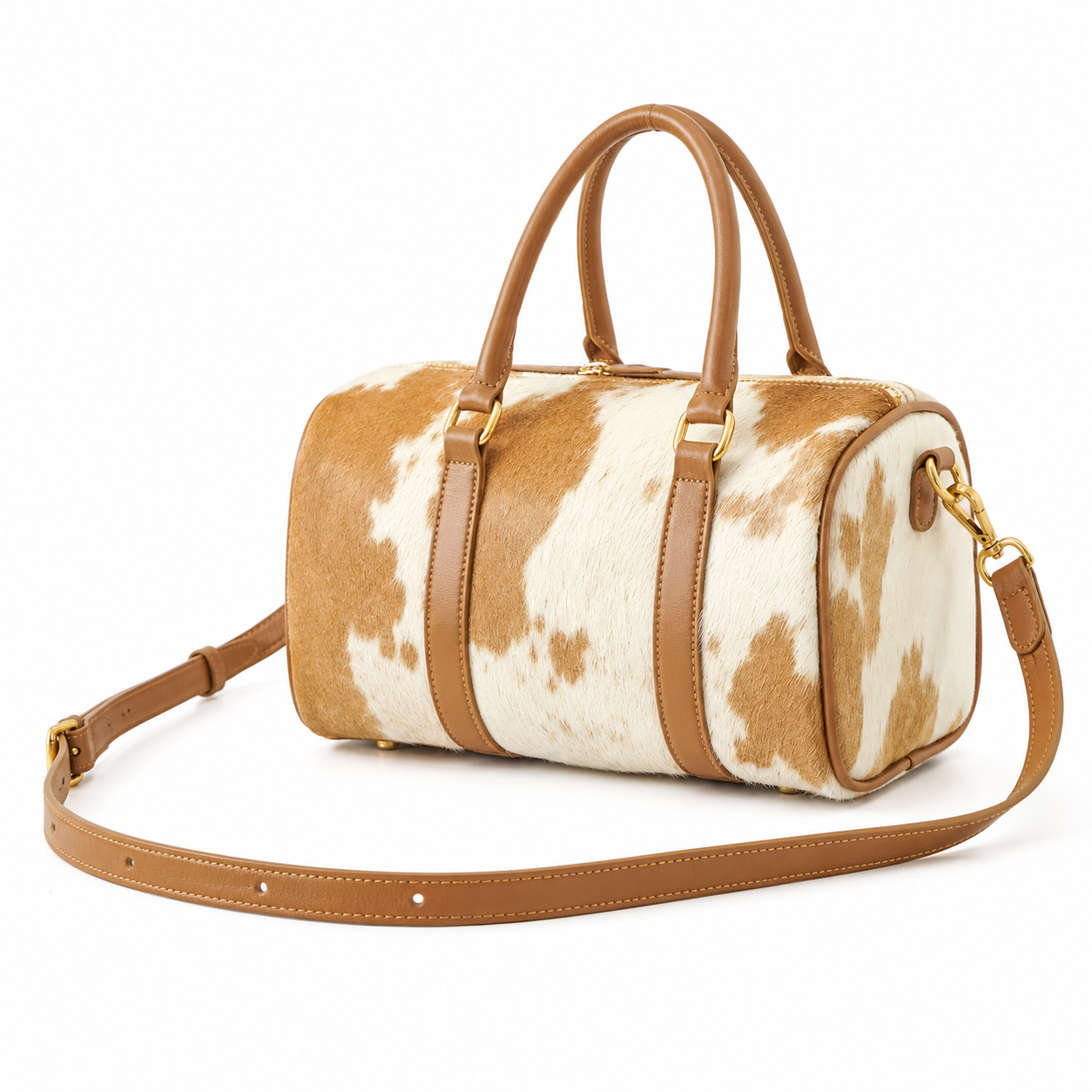 MOGSki HAIRCALF BOSTON BAG