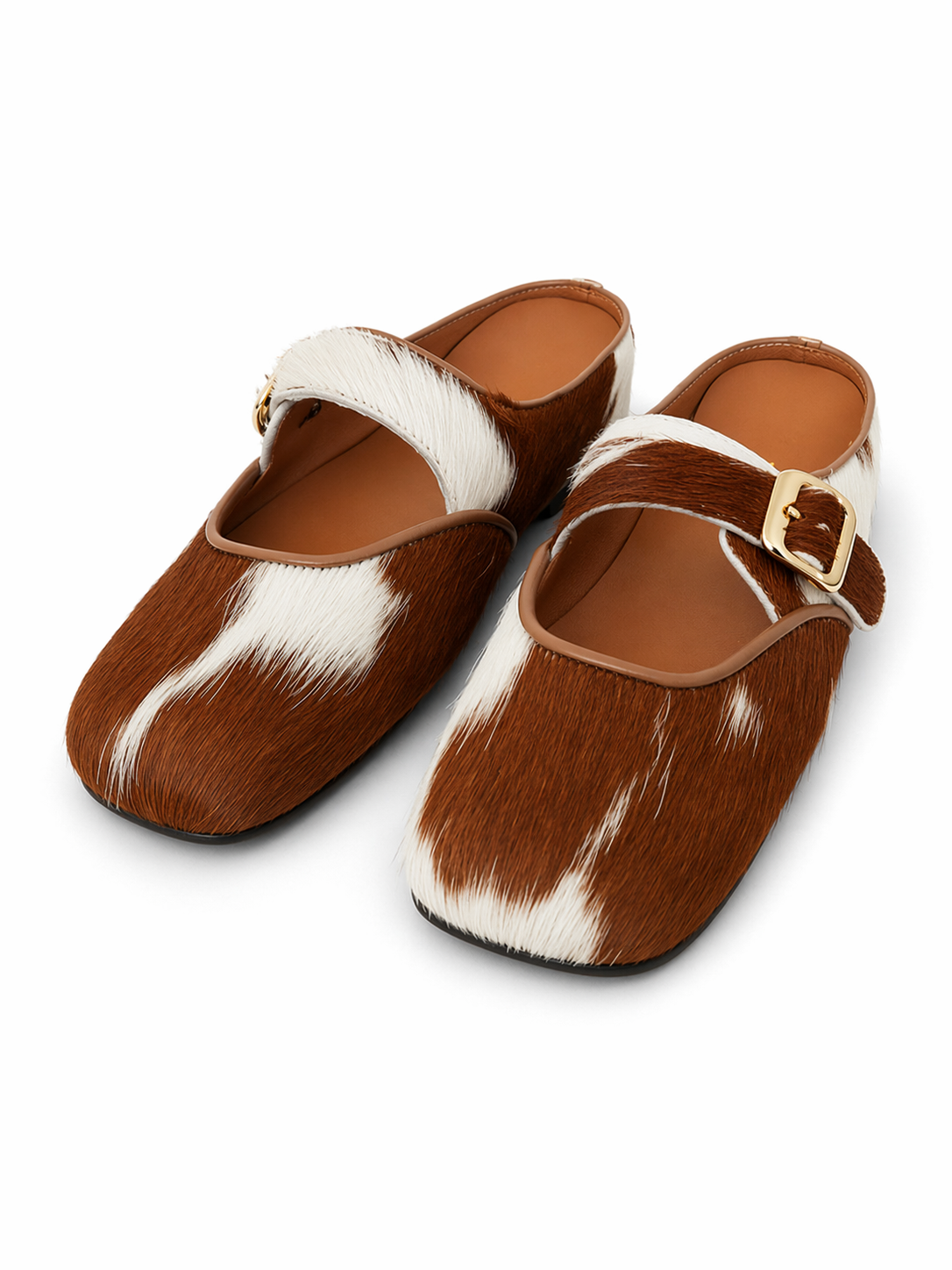 MOGSki SPECKLED CALF HAIR MARY JANE