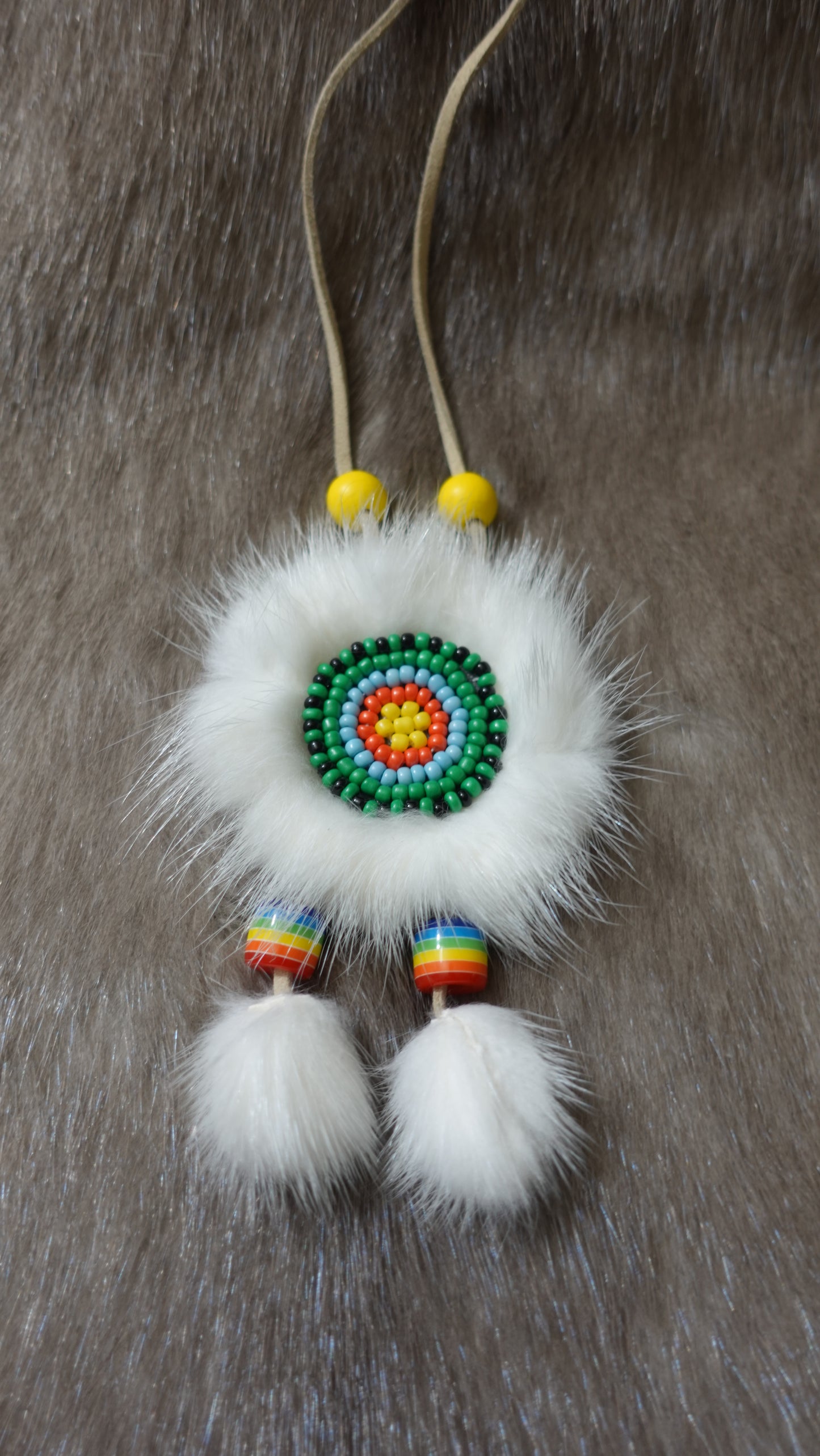 The Oneside Ewenki Sunflower Charm Necklace