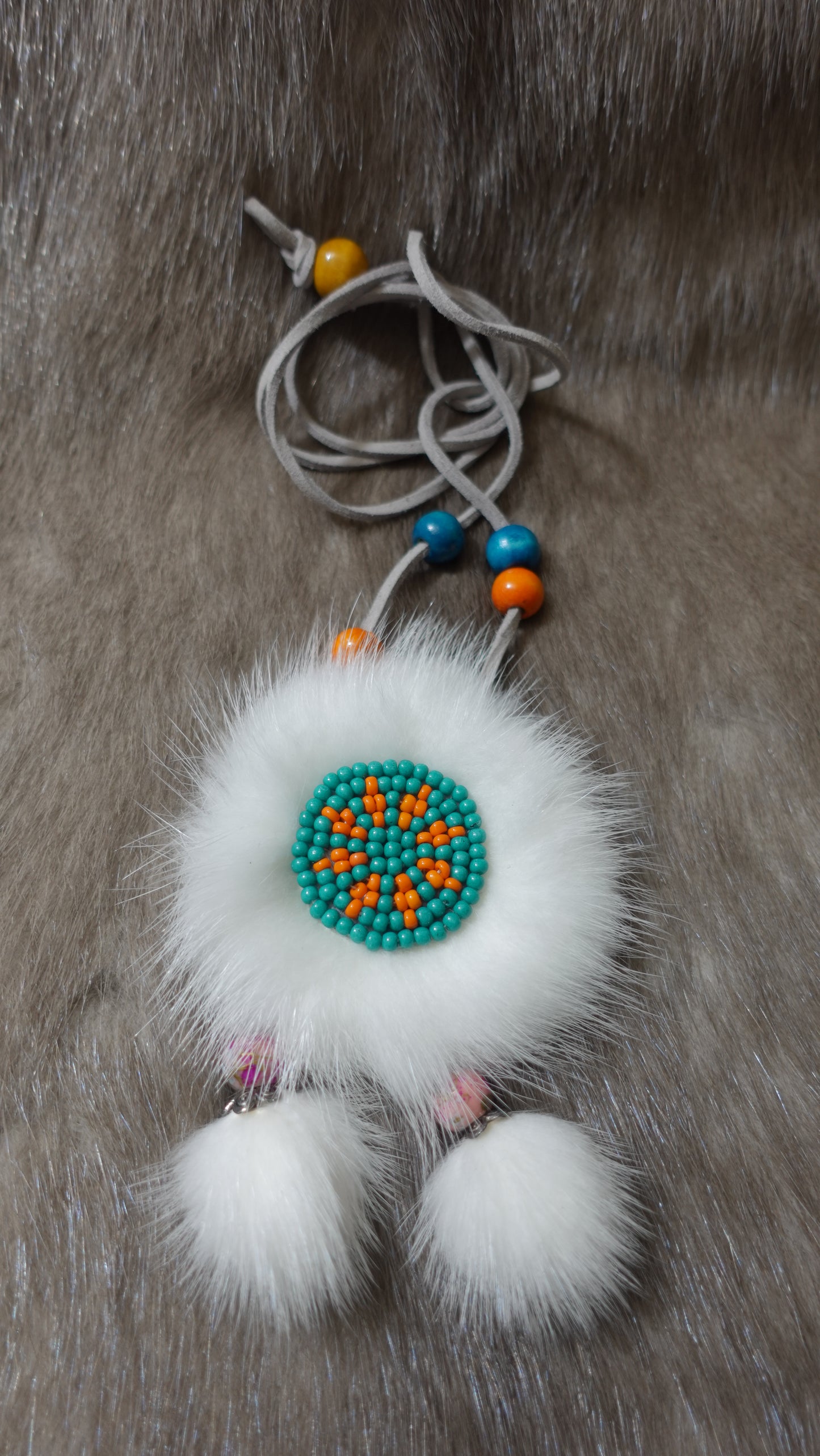 The Oneside Ewenki Sunflower Charm Necklace