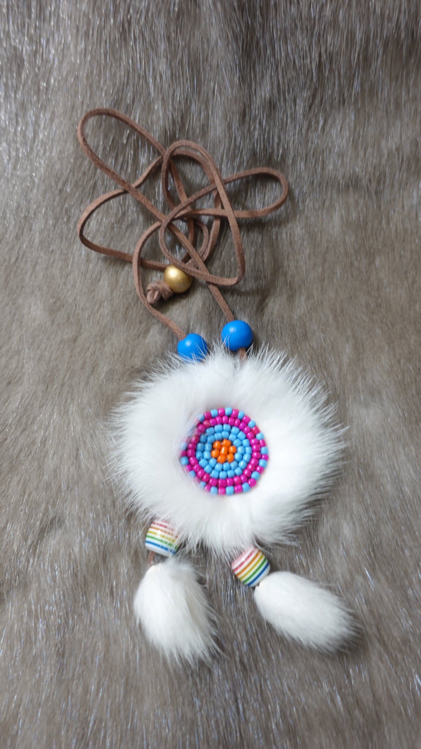 The Oneside Ewenki Sunflower Charm Necklace