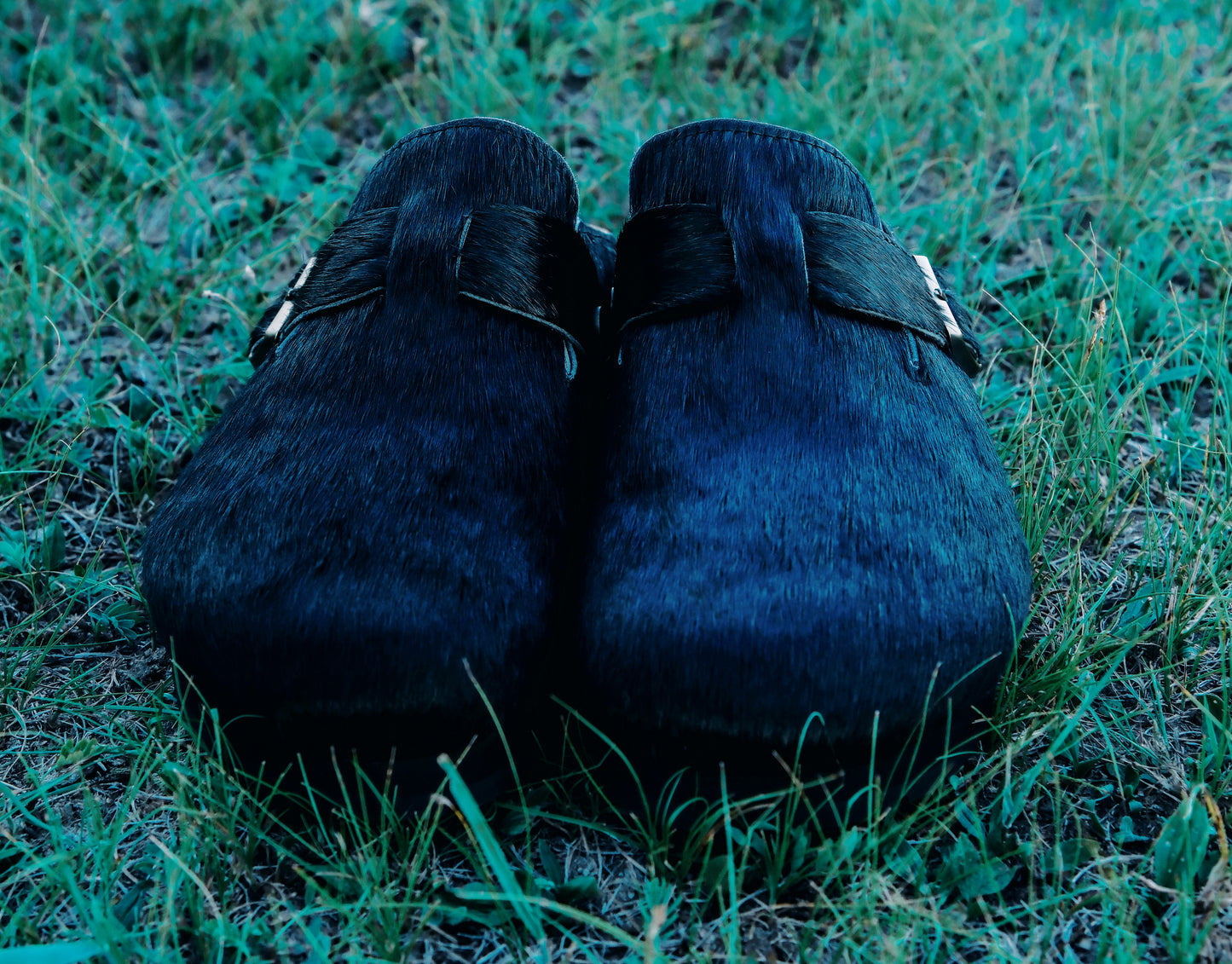 MOGSki NOIR CALF HAIR CLOG