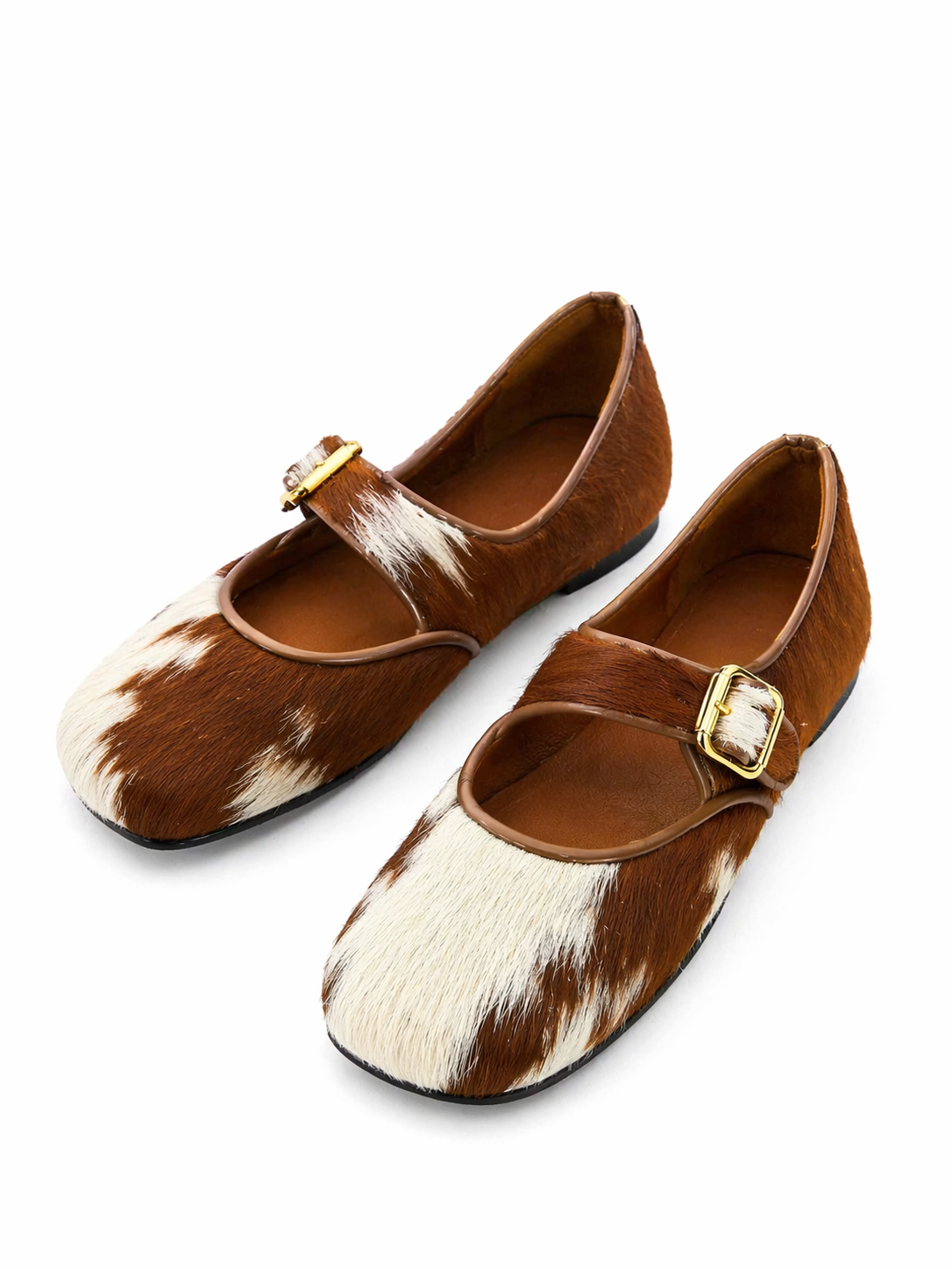 MOGSki SPECKLED CALF HAIR MARY JANE