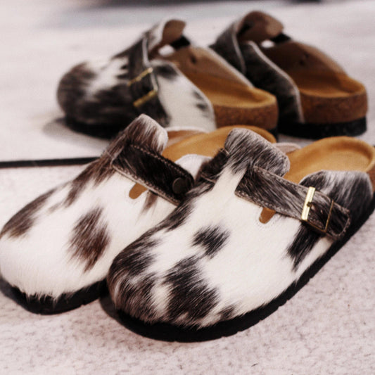 MOGSki COWHIDE CLOG