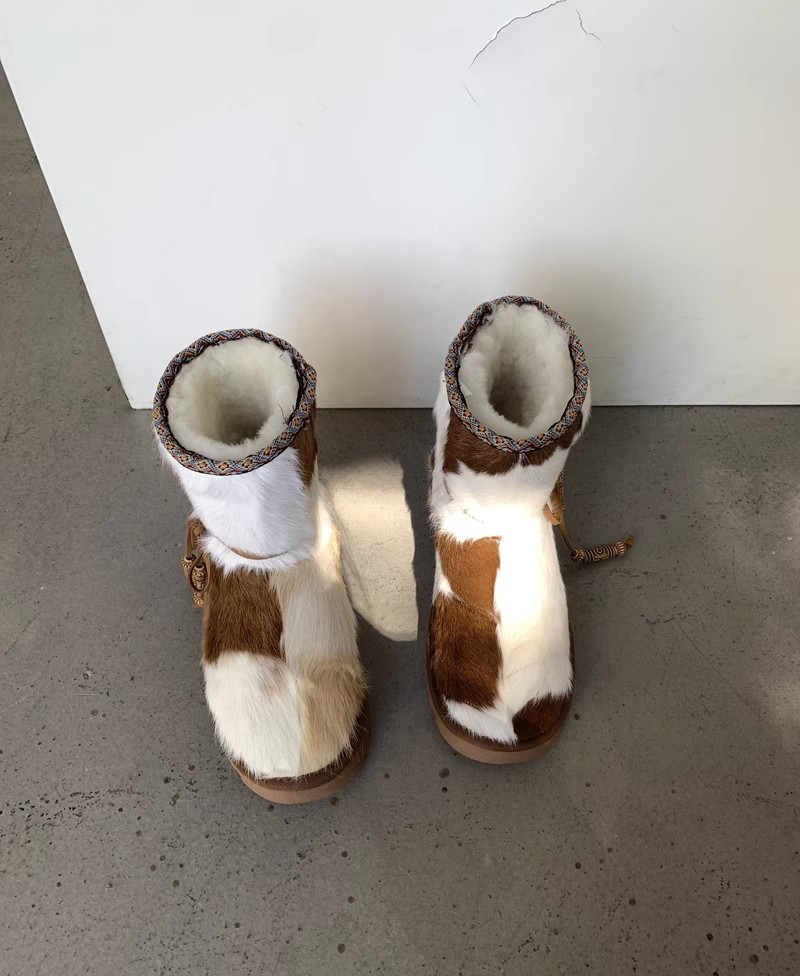 MOGSki Natural Goat Hair Snow Boot — view 6