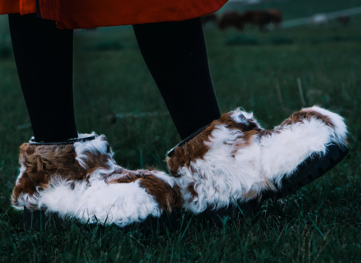 MOGSki Tundra Curly Shearling Closed Clog — view 10